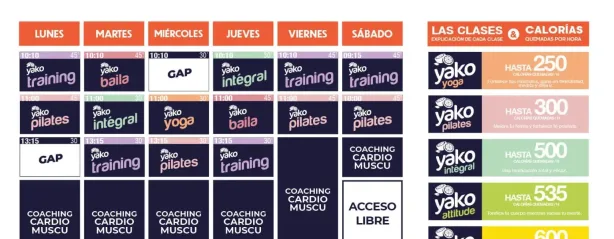 planning clases dirigidas gimnasio fuencarral 2026